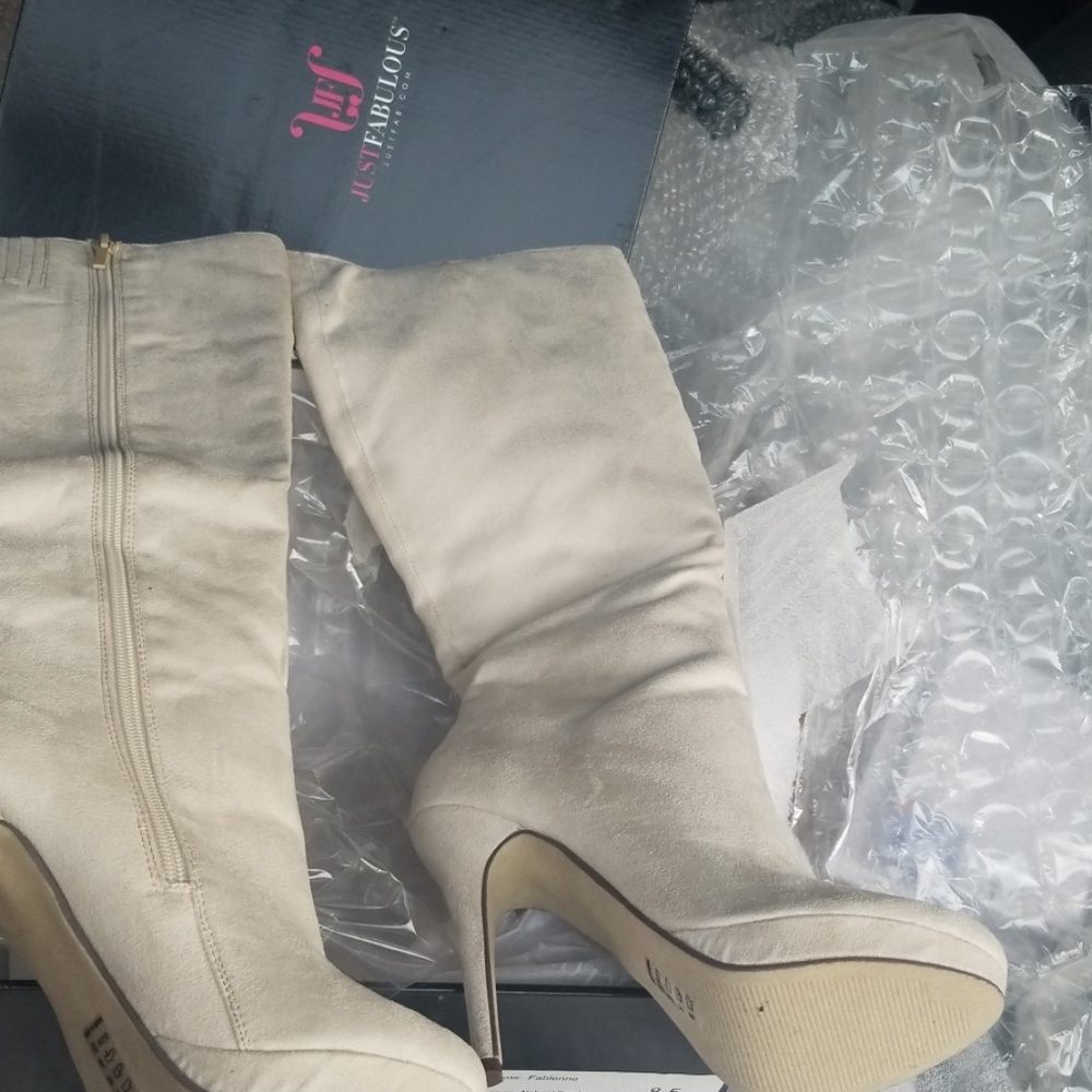JustFab Fabienne knee high boots